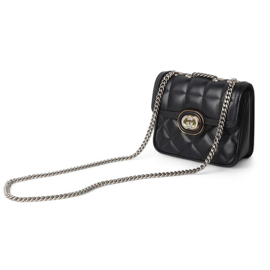 GUCCI 741457 インターロッキング デコ ミニショルダーバッグ 32140 73978868