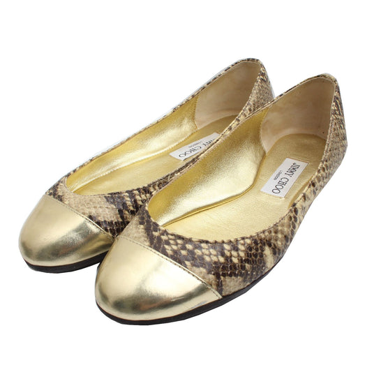 JIMMY CHOO Python-Flatschuhe 37 73985274