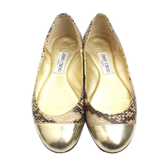 JIMMY CHOO Python-Flatschuhe 37 73985274
