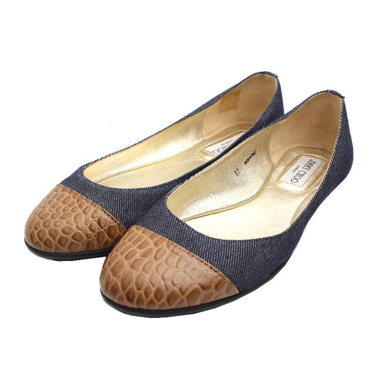 JIMMY CHOO Denim Ballerinas 37 73985317