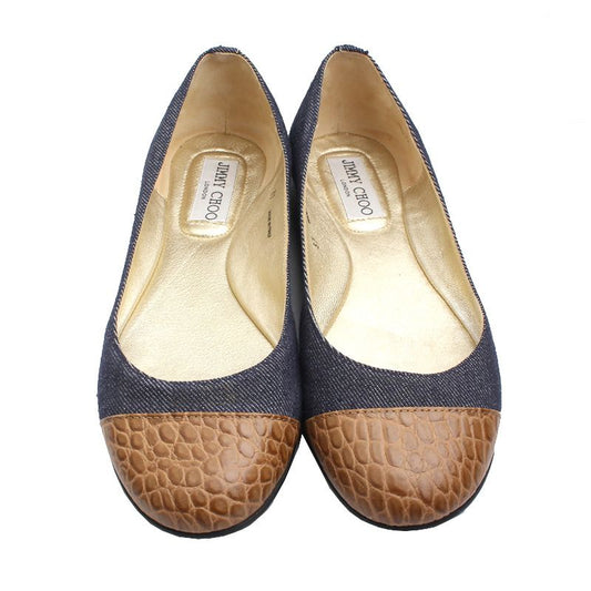 JIMMY CHOO Denim Ballerinas 37 73985317