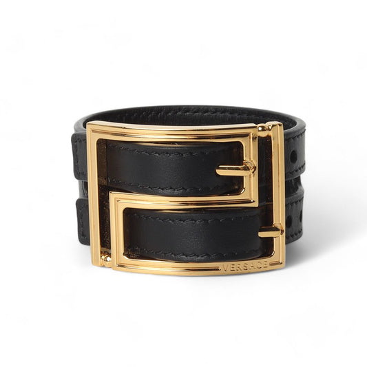 Versace Two Buckle Gold Bracelet 32081-2 74222634