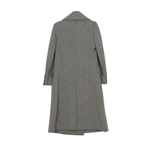 Burberry Houndstooth Tailored Coat - Size 42 73865113