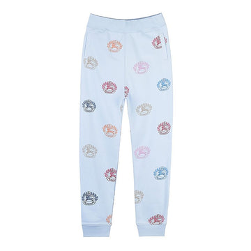 BURBERRY SIDNEY JOG EKD A1141 (12-14) 男児 EKD プリント コットン パンツ (成人着用可) 8063494 74791672