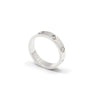 CARTIER B40505 18K Weißgold 1P Diamant Mini Love Ring Ring 51 74791885 [P]