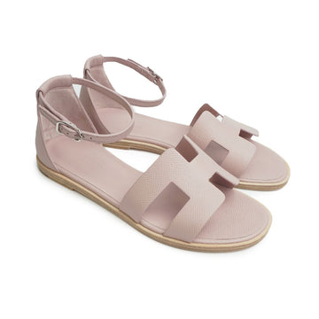 HERMES サントリーニ サンダル ローズ ポーセリン フルセット ギフト用 74831829