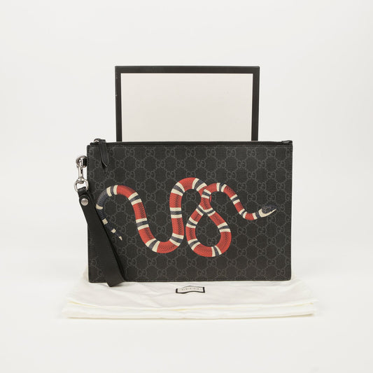Gucci Kingsnake Strap Clutch 473904 74268613