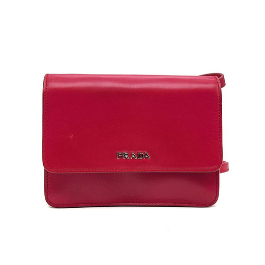 PRADA フラップミニクロスバッグ L243591 75062277