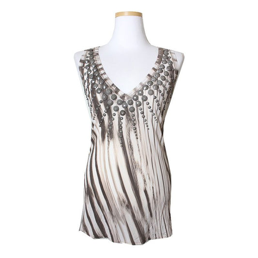 ROBERTO CAVALLI ロベルト・カバリ クラス ビーズ ナシ トップス 44, 55 75079575