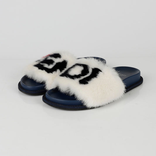 Fendi X Fila Collaboration Slippers Size 36 74151054