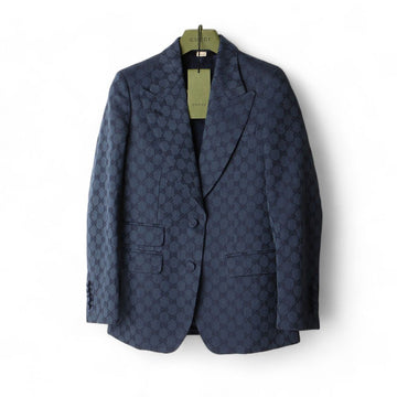 GUCCI GG Leinen Baumwolle Jacquard Jacke 38/32184-1 75128764