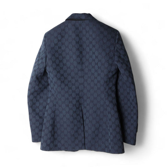 Gucci 746517 GG Linen Cotton Jacquard Jacket Size 38/32184-1 75128764