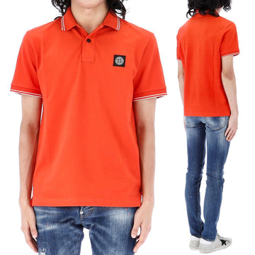 STONE ISLAND ラッキー チャンス ロゴ パッチ ポロ 半袖 Tシャツ 75148773