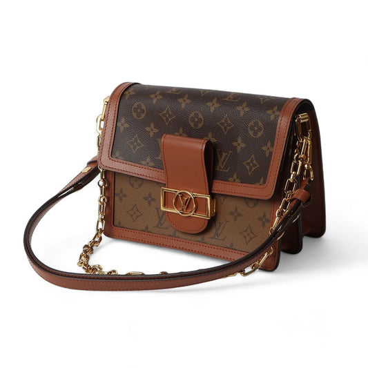 LOUIS VUITTON モノグラム・ドーフィン MM ショルダーバッグ 32195-1 75356325