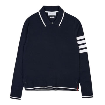THOM BROWNE レディース 4本ストライプ ポロセーター 75413641