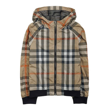 BURBERRY トロイ チェック フーデッド ジャケット (12-14) A7168 75414115