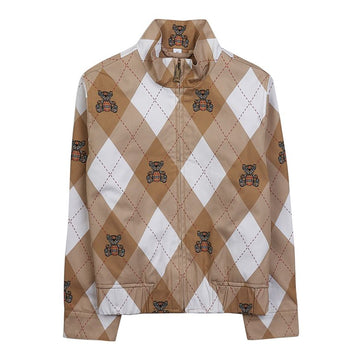 BURBERRY Thomas Bear Argyle Print Jacke 8069345 C KB6 HEATHCLIFF B3344 (6-10) 75414132