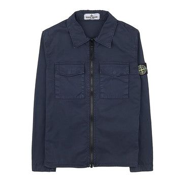 Stone Island Boys' Emblem Logo Shirt Jacket 781610310 V0120 (6-8) 75414199