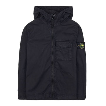 STONE ISLAND Jungen Logo Wappen Hoodie-Jacke 781610210 V0129 75414201