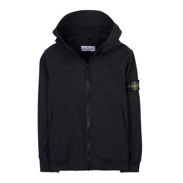 STONE ISLAND 7916Q0122 V0029 (10-12) ワッペン ロゴ フード ジャケット (大人着用可能) 75414276