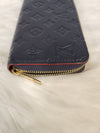 LOUIS VUITTON Monogram Empreinte Reißverschluss-Geldbörse (M62121) 75518120 [P]