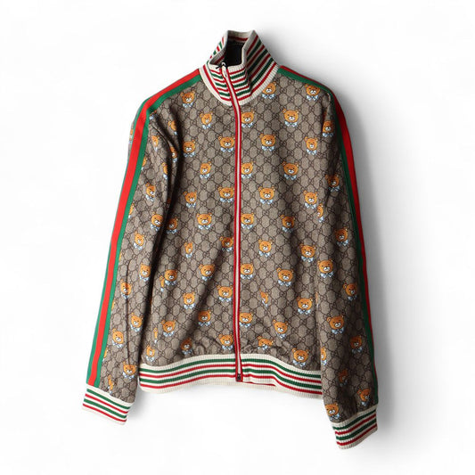 GUCCI 660213 エクソ カイ コラボ GG クマ ジャージ トラック ジャケット XS/32210 75626921