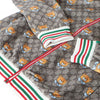 GUCCI 660213 エクソ カイ コラボ GG クマ ジャージ トラック ジャケット XS/32210 75626921 [P]
