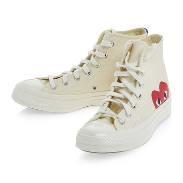 Comme Des Garcons Chuck Taylor High Top Sneakers P1K112 WHITE 75635997