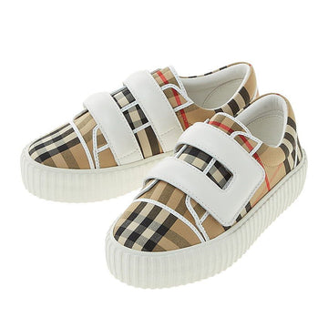 Burberry Children's Vintage Check Velcro Sneakers 8047490 C K1 MARK CHK A7028 (33-35) 75636172