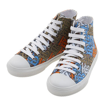 Burberry High-Top Sneakers with Monogram Map Print 8062685 C K1 MINI LARKHALL HT A4151 (33-35) 75636187