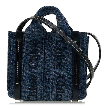 Chloe Women’s Woody Nano Tote Bag 45D 75636214
