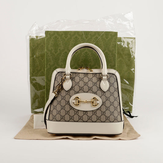 GUCCI 621220 ホースビット 1955 スモール トップハンドル トート兼クロスボディバッグ 75019787