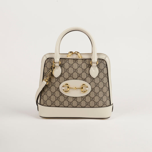 GUCCI 621220 ホースビット 1955 スモール トップハンドル トート兼クロスボディバッグ 75019787