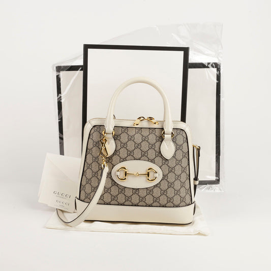 GUCCI 621220 ホースビット 1955 スモール トップハンドル トート 兼 クロスボディバッグ 75123004