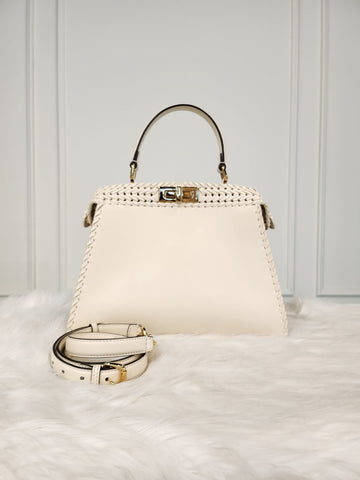 Fendi Peekaboo ISeeU White Stitch (8BN321) 75677923