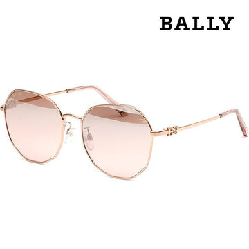 Bally Sunglasses BY0093D 33Z Luxury Rose Gold Mirror Metal Asian Fit 75776985