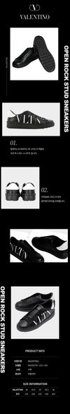 Valentino logo rockstud leather sneakers SW2S0781 XZU 0NI 75781376 [P]