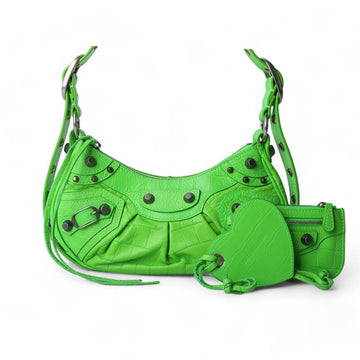 BALENCIAGA Le Cagole XS Krokodil Schultertasche 671309 75802034