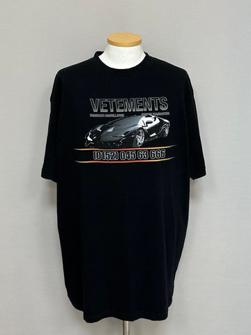 VETEMENTS Lamborghini Logo T-Shirt (105) 75806764