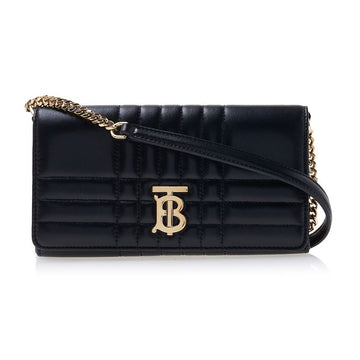 BURBERRY リムーバブルストラップキルティングレザーリョーラ8062338 75826022
