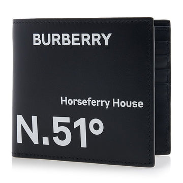 Burberry Men's Coordinate Print Leather Wallet 75826879