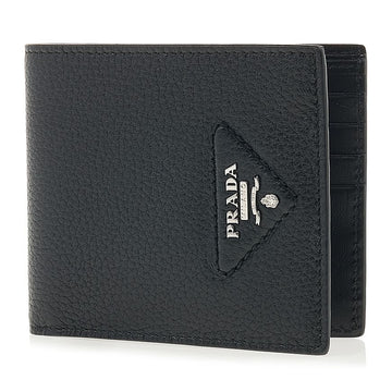 Prada Men's Triangle Stitch Logo Bi-Fold Wallet 2MO513 2BBE F0002 75826979