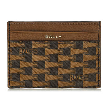 Bally Men's Logo Print Cardholder PNT C Card Case I8D4O 75827295