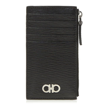 Salvatore Ferragamo Men's Gancio Cardholder 66 0805 NERO 0749689 75828397