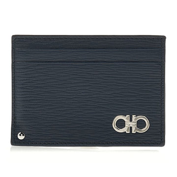 Salvatore Ferragamo Men's ID Ganchi Card Holder 66 A061 DEEP OCEAN 0744849 75828422