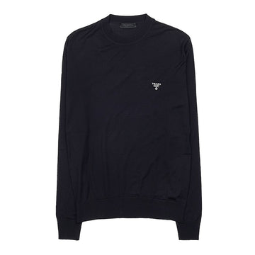Prada Men's Superfine Wool Crewneck Sweater 75828666