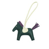 Hermes Rodeo Bag Charm MM Cypress Violet Full Set 75864726 [P]