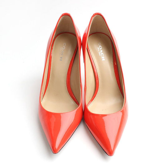 COACH Neonorange Lackpumps 6B 75910923