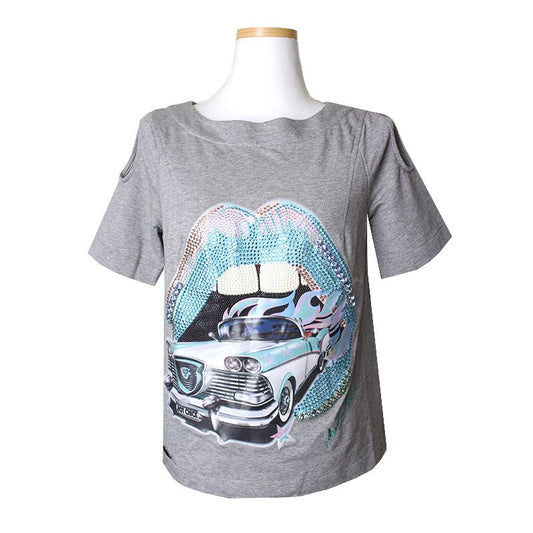 PHILIPP PLEIN フィリップ・プレイン クチュール ストラス Tシャツ ジョガーパンツ セットアップ 55 75915541