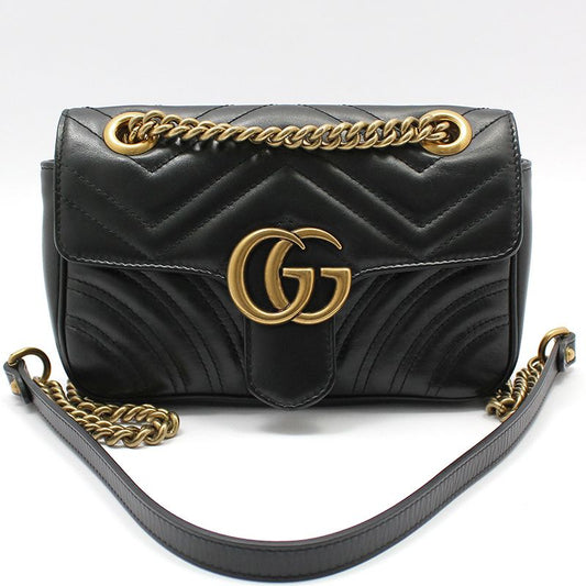 GUCCI 446744 GG マモント マトレッセ ミニ ショルダー クロスバッグ 75916113